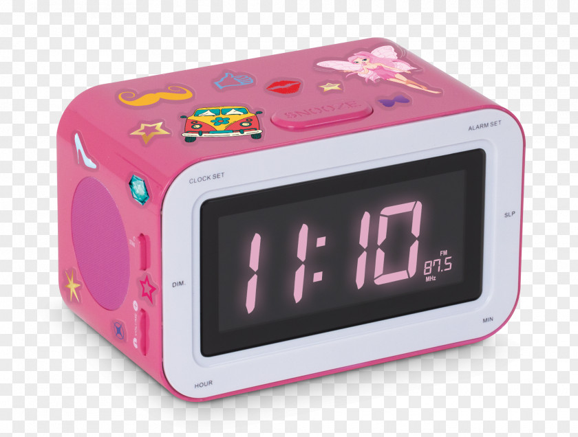 Cartoon Alarm Clock Clocks Bedside Tables Big Ben Radio-omroep Light PNG