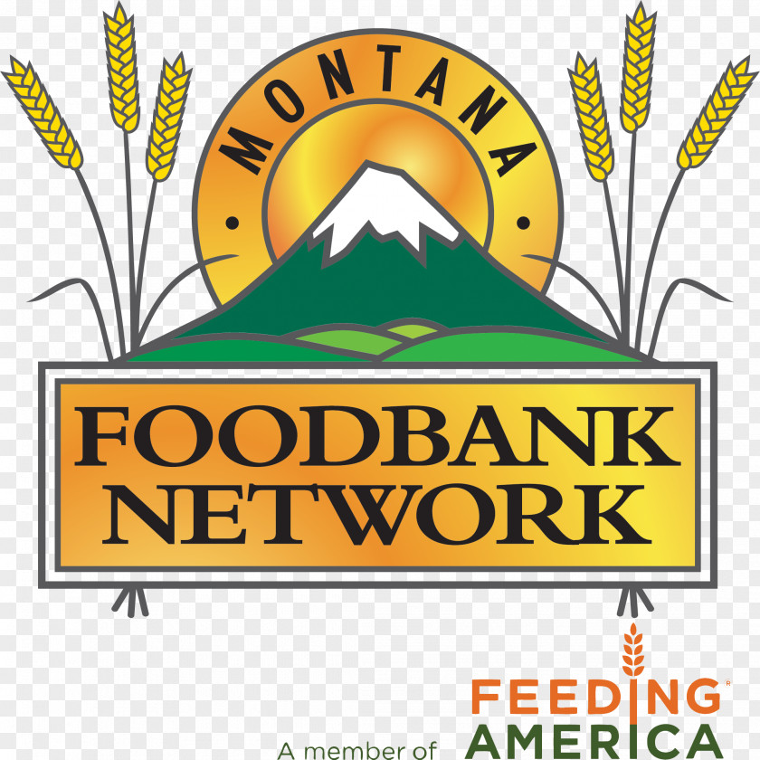 Montana Static Cling Feeding America Food Bank Clip Art PNG