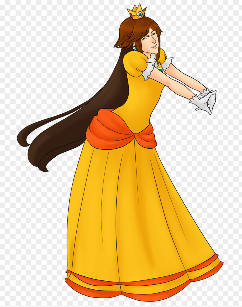 Princess Daisy Peach DeviantArt Drawing Character PNG