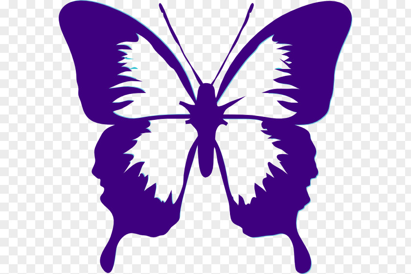 Solid Cliparts Butterfly Black And White Clip Art PNG