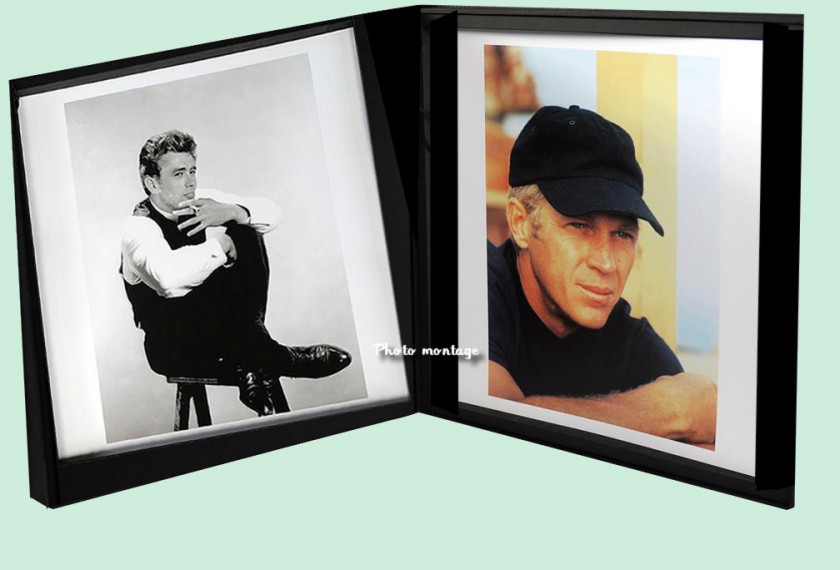 Steve McQueen James Dean Television Madame Figaro May 25 Picture Frames PNG