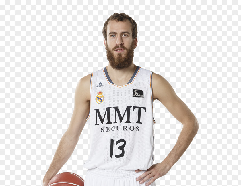 Basketball Sergio Llull Player Real Madrid Baloncesto Jersey PNG
