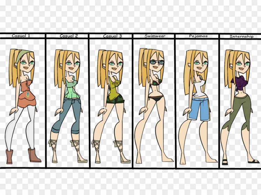 Hayley Williams Total Drama Island Clothing Character Art Fiction PNG