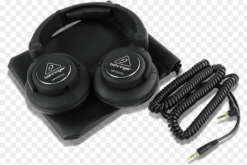 Headphones BEHRINGER HPX6000 Disc Jockey HPS3000 PNG
