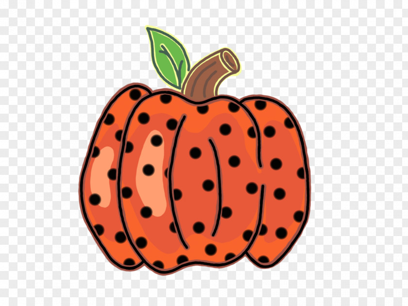Polka Dot Pumpkin Clip Art Drawing Autumn Image PNG