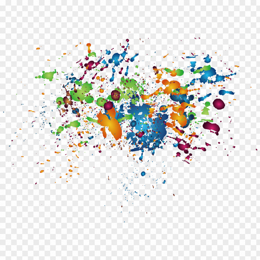 Vector Watercolor Decoration Painting Color PNG