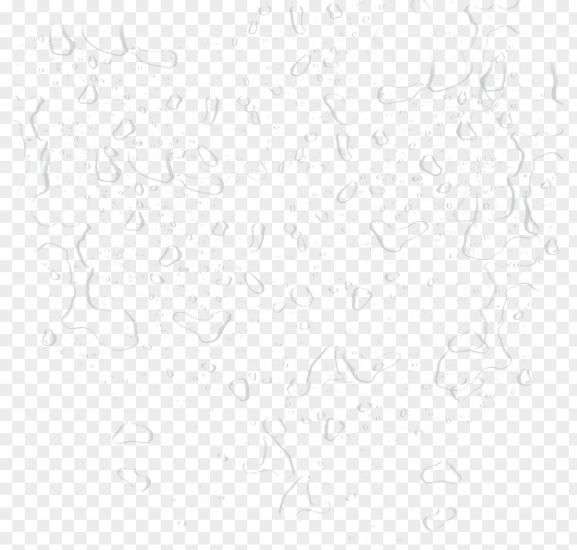 Water Effects White Sketch PNG