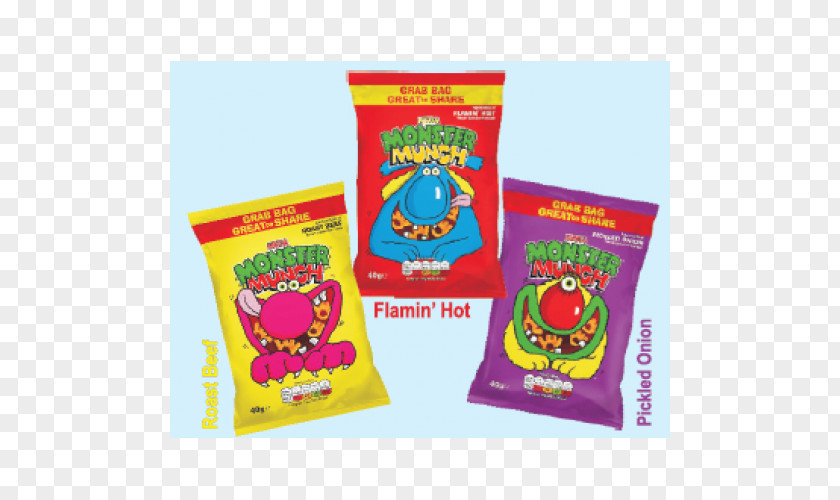Roast Beef Monster Munch Walkers Pickled Onion Snack PNG