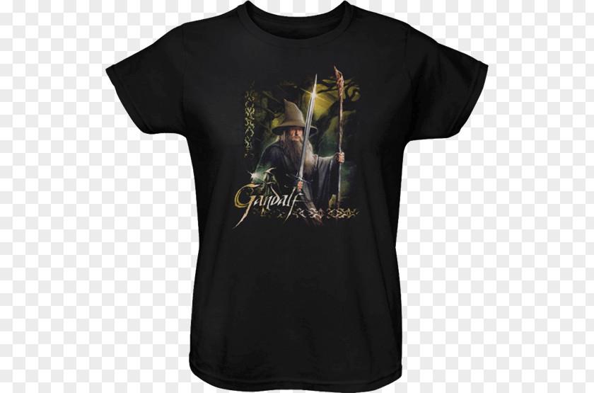 T-shirt Smaug The Hobbit Gandalf Thorin Oakenshield PNG