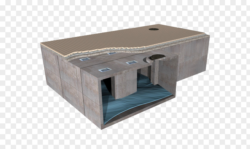 Water Storage Stormwater Detention Vault Precast Concrete PNG