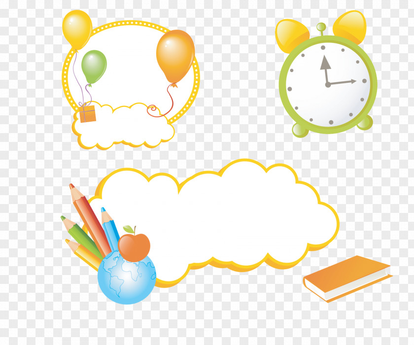 Cartoon Notes Stickers Label Sticker Clip Art PNG