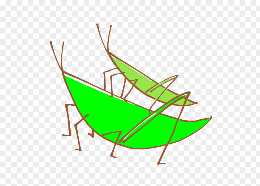 Grasshopper Mantis Leaf Plant Stem Clip Art PNG