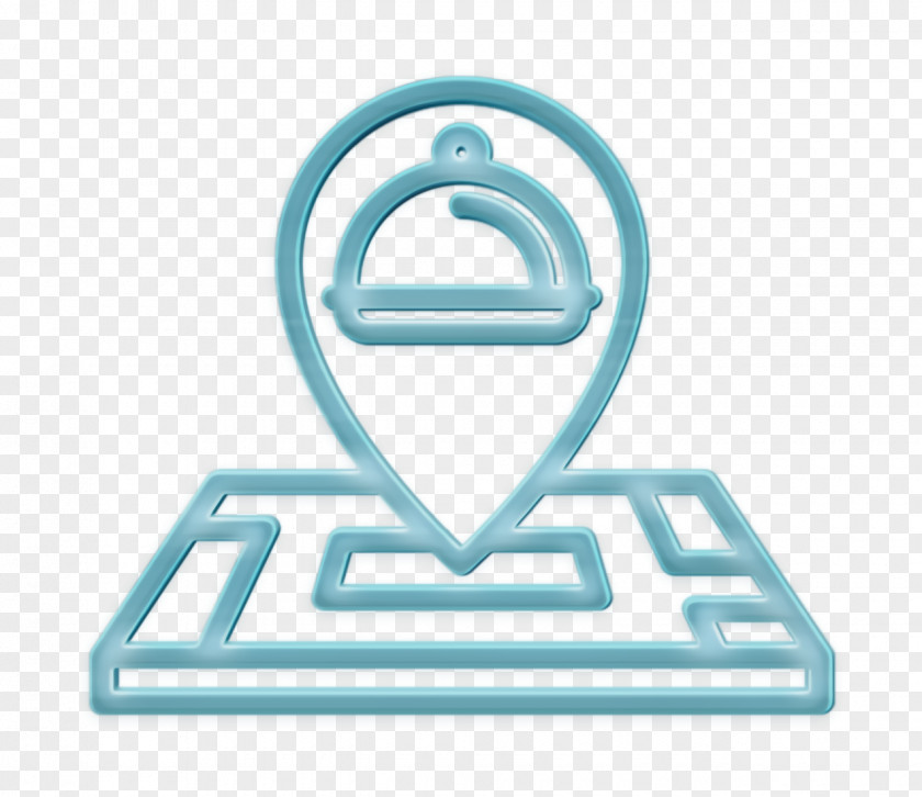Location Icon Food Delivery Tray PNG