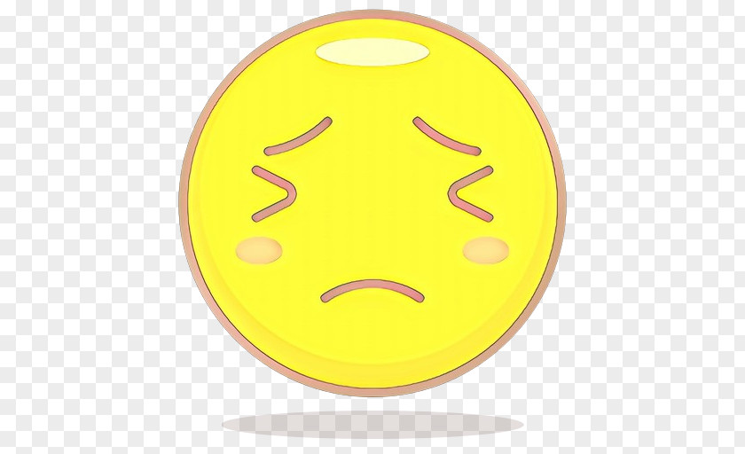 Oval Happy Emoticon Smile PNG