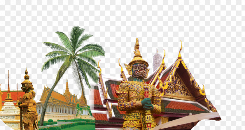 Southeast Asia Tourist Attractions Creatives Thailand Temple Icon PNG