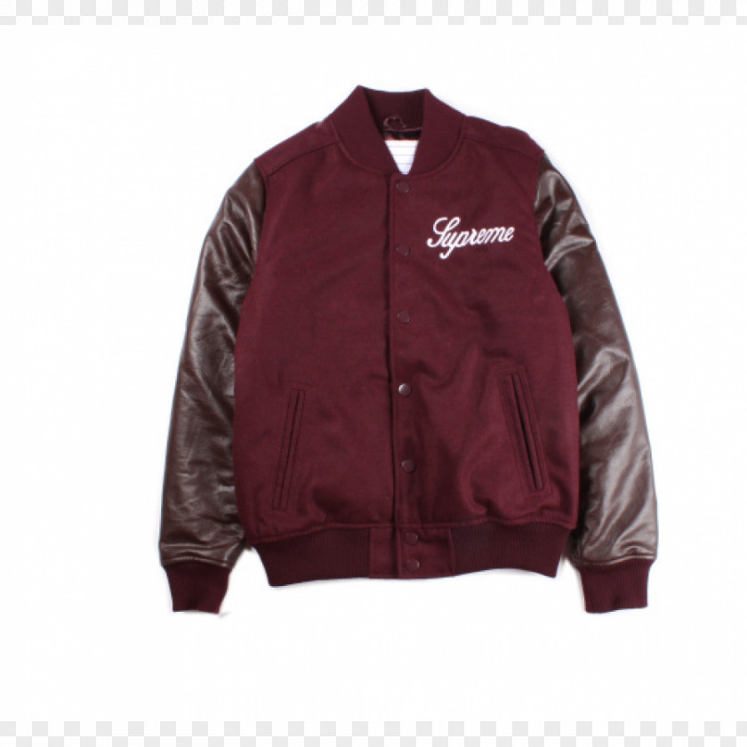 Supreme Hoodie T-shirt Jacket Maroon Red PNG