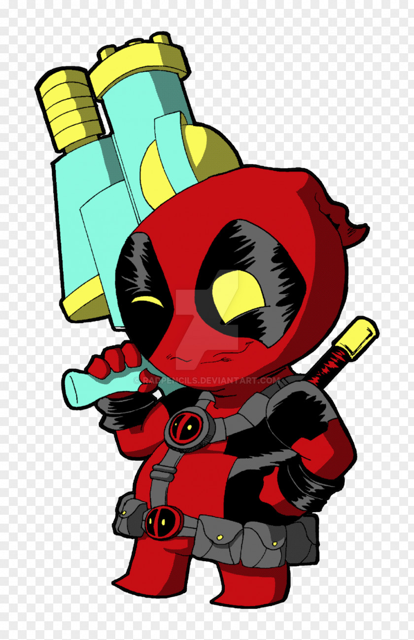 Deadpool Drawing Marvel Comics Superhero Comic Book PNG