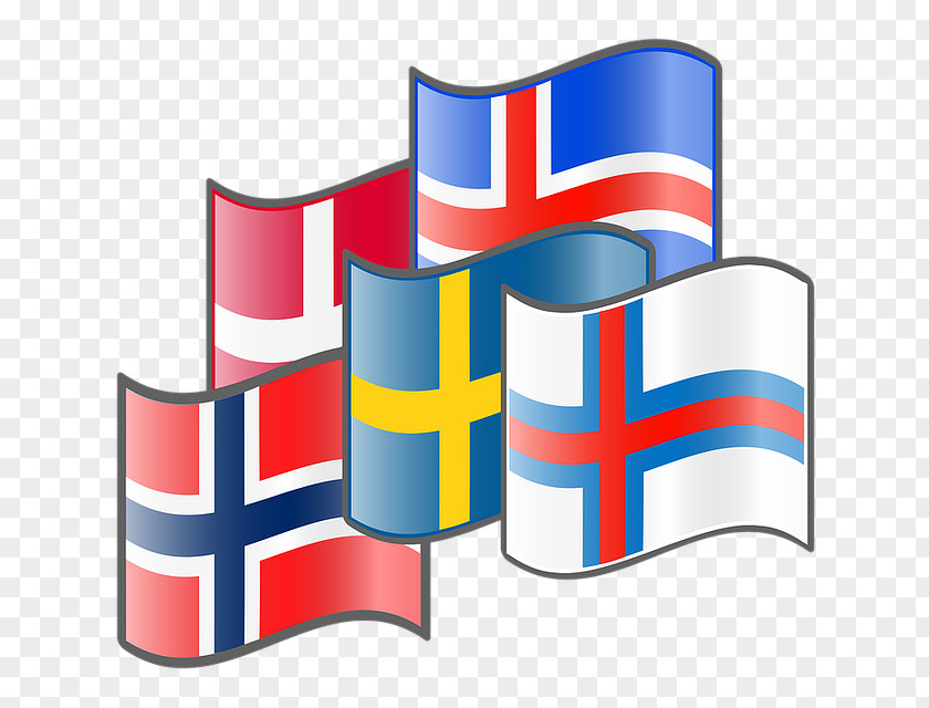 Flag Union Between Sweden And Norway Nordic Cross Of PNG