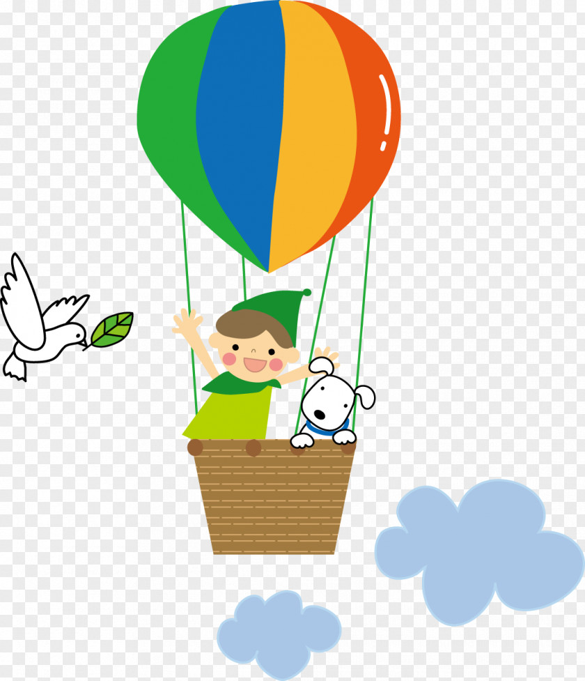 Hot Air Balloon Illustration Japan Image PNG