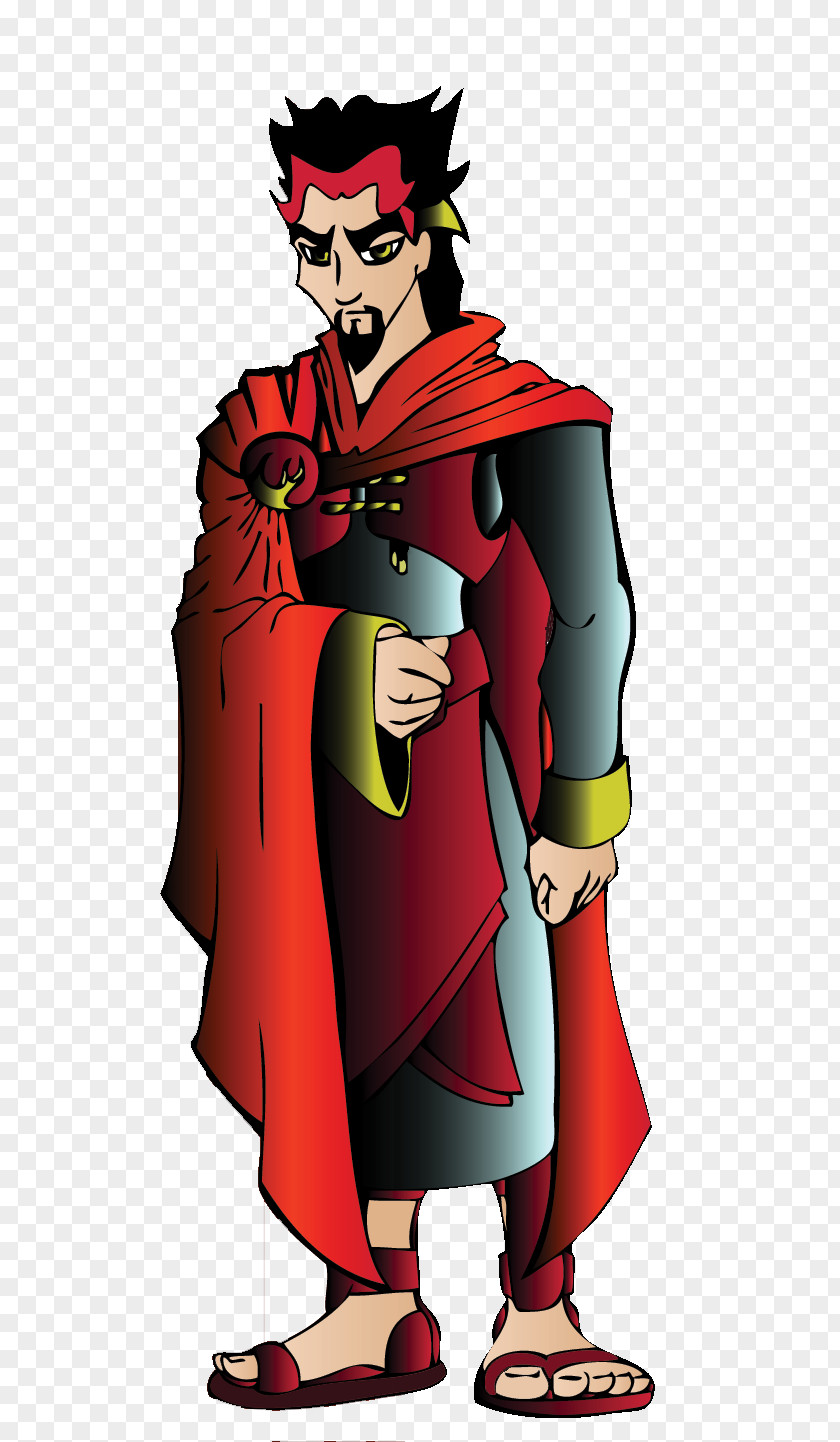 Lucifer Symbol Costume Design Superhero Cartoon PNG