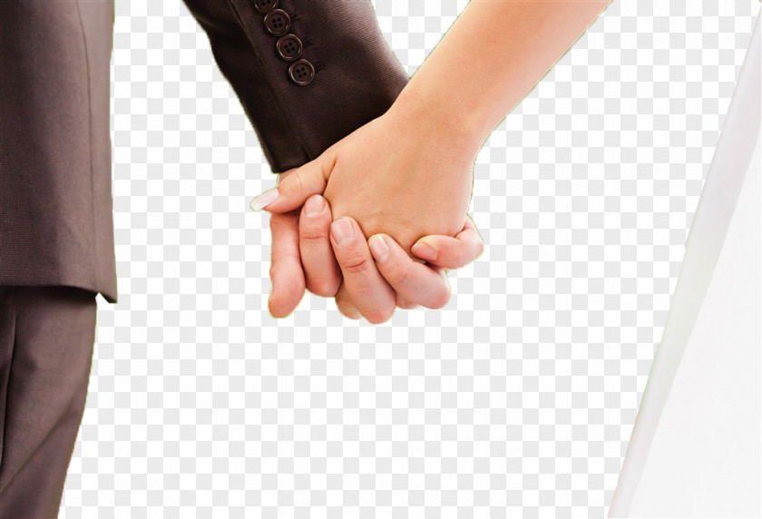 Newly Married Couple Holding Hands Marriage Significant Other Echtpaar PNG