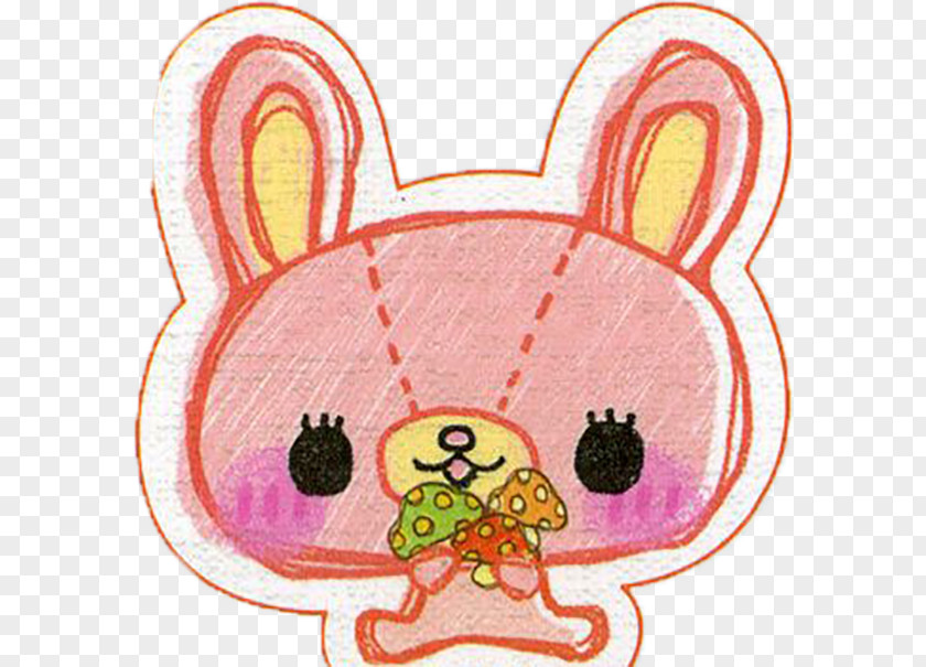 Pink Bunny Kavaii Cuteness DeviantArt Wallpaper PNG