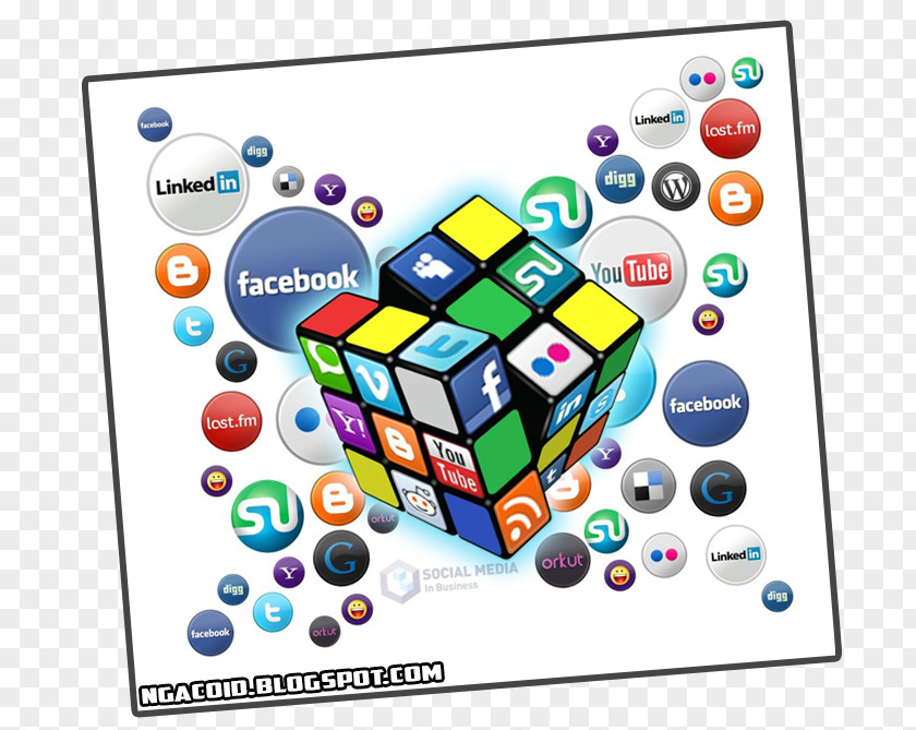 Social Media Marketing Networking Service PNG