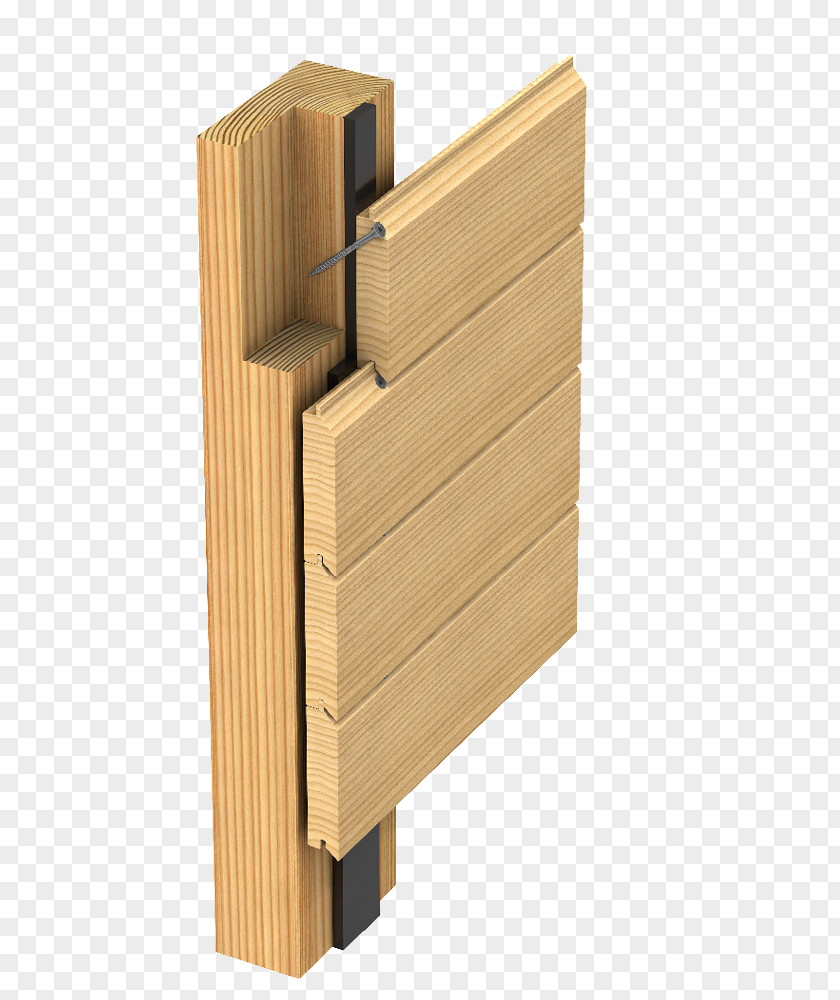 Wood Facade Plywood Siding PNG