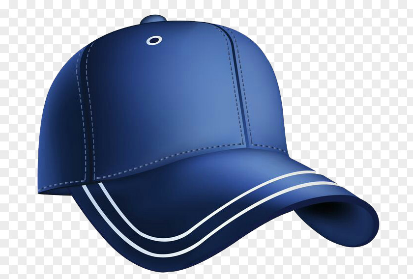 Blue Baseball Cap PNG