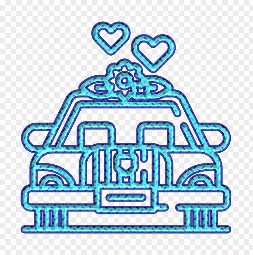 Car Icon Wedding PNG