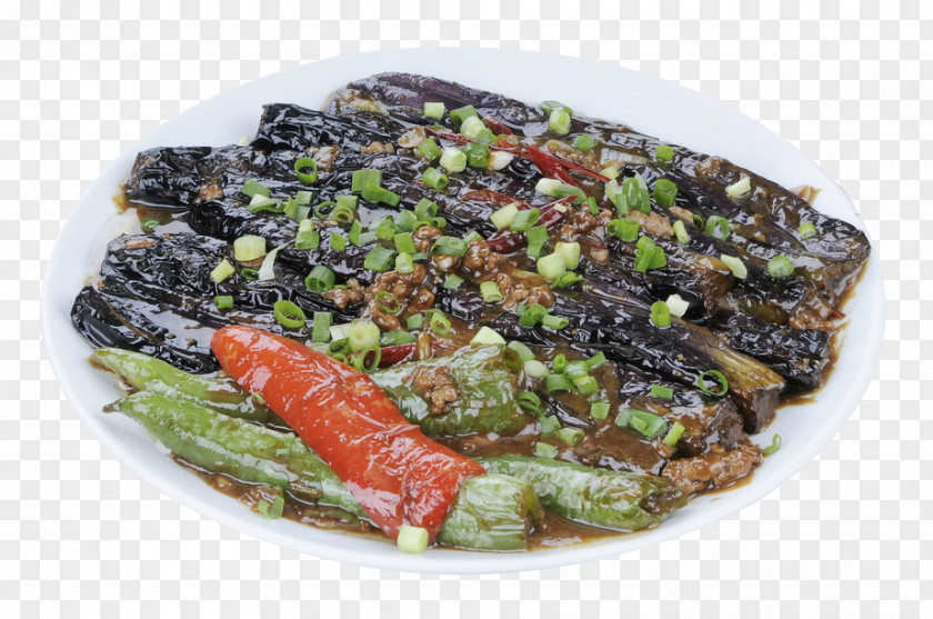 Grilled Eggplant Pepper Vegetarian Cuisine Asian Vegetable PNG