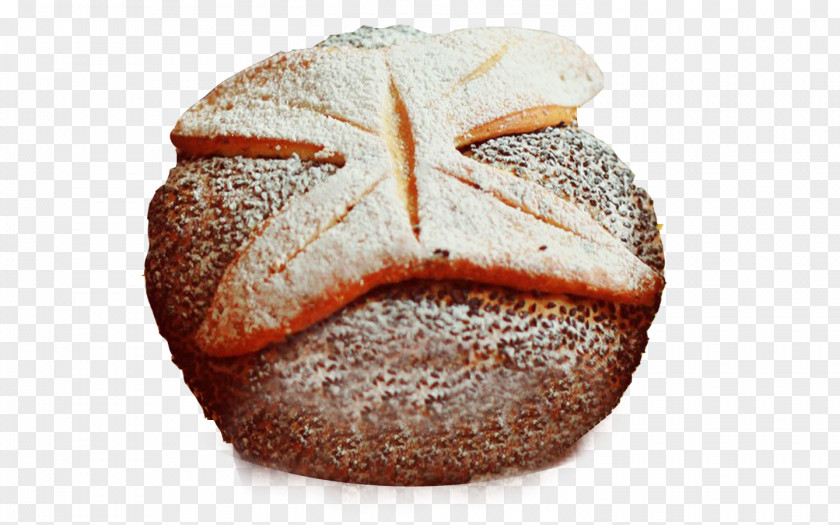 Star Sesame Cake Rye Bread Polygon Icon PNG