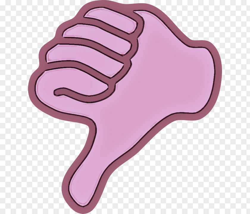 Thumb Finger Violet Hand PNG