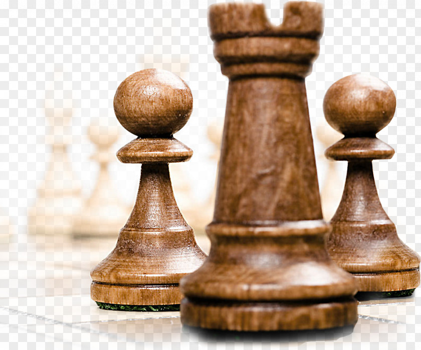 Wooden Chess White And Black In Display Resolution High-definition Television Wallpaper PNG