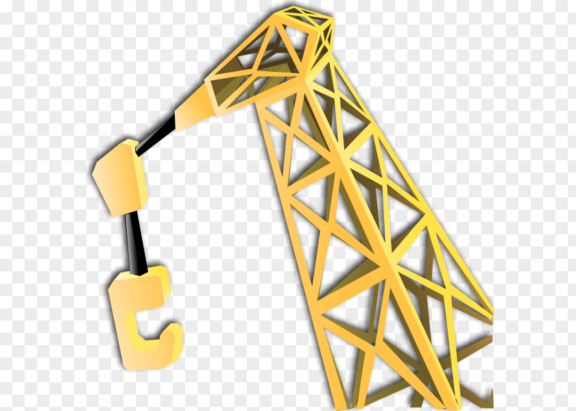 Crane Architectural Engineering Heavy Machinery Clip Art PNG