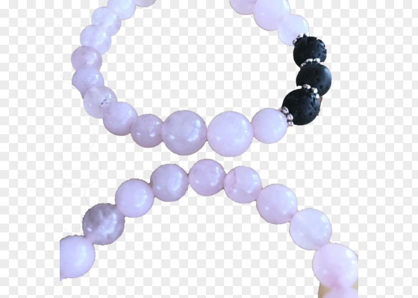 Pink Beads Amethyst Bead Bracelet Lavender PNG