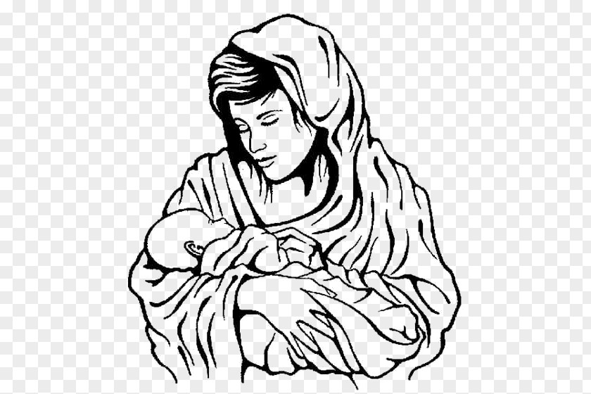 Black And White Drawings Of Jesus Child Drawing Coloring Book Infant Clip Art PNG