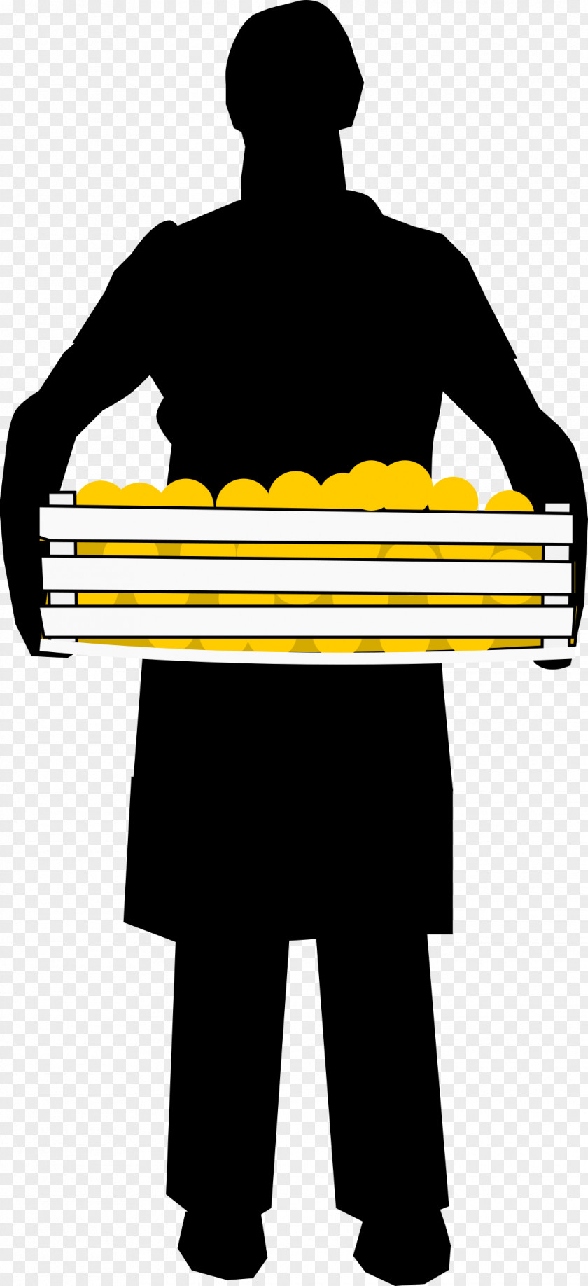 Worker Grocery Store Silhouette Clip Art PNG
