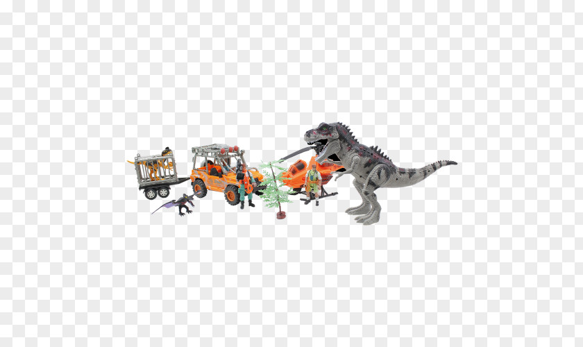 Dinosaur Land Tyrannosaurus Animal Figurine Velociraptor PNG