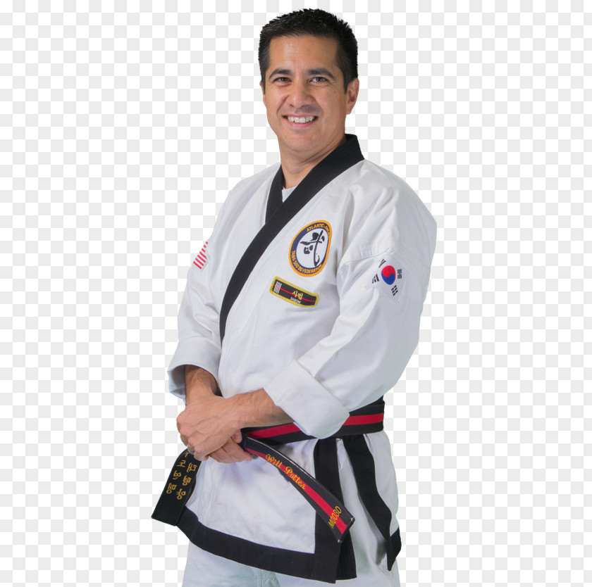 Karate Dobok Black Belt Tang Soo Do Hapkido PNG