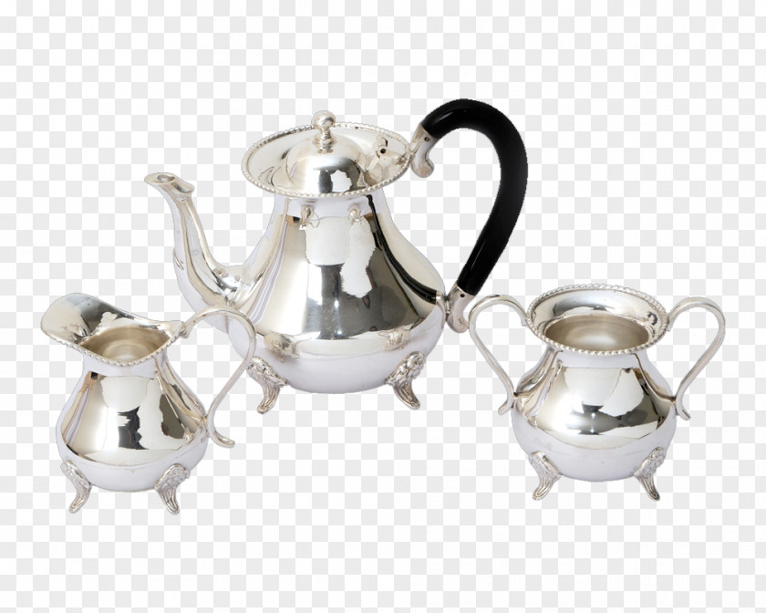 Kettle Teapot Tennessee Silver PNG