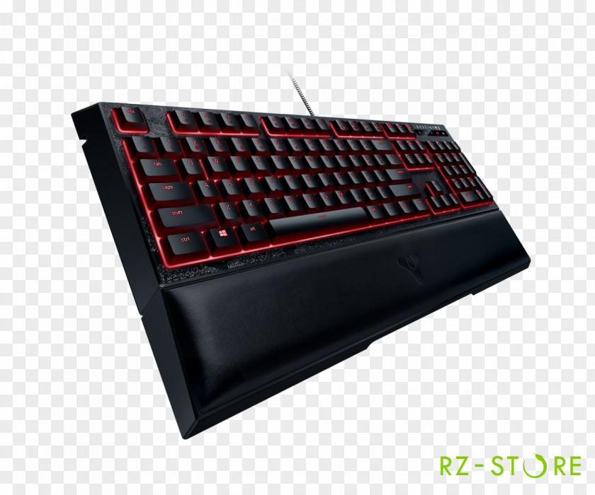 Blackwidow Amazon.com Computer Keyboard Razer Ornata Chroma Gaming Keypad Destiny 2 PNG