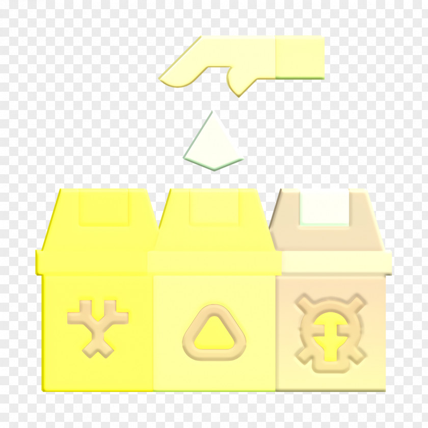 Ecology Icon Trash Recycle Bin PNG