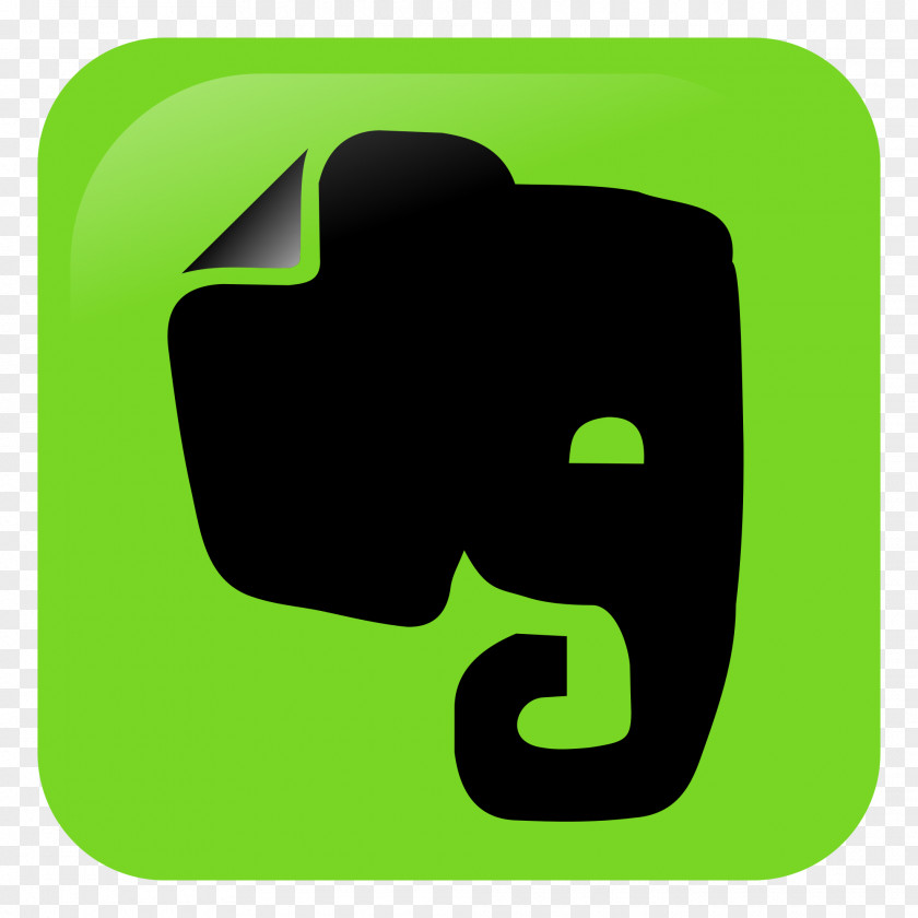 Elefant Evernote Note-taking Computer Software PNG