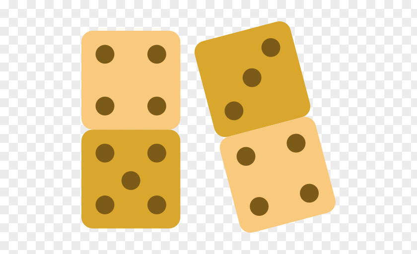 Four Dice Dominoes Yahtzee Icon PNG