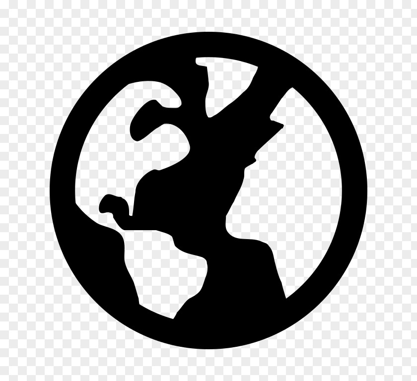 Blackandwhite Emblem Circle Silhouette PNG