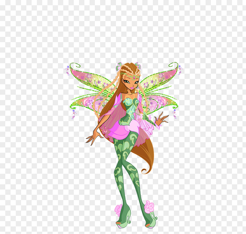 Flora Tecna Nature Story Bloomix Power PNG