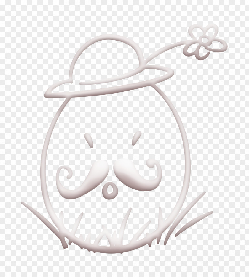 Stencil Symbol Decorative Icon Easter Egg PNG