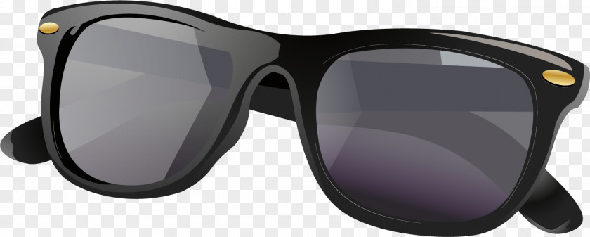 Vector Hand-painted Sunglasses Goggles PNG