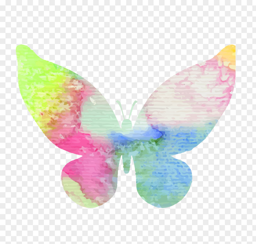Butterfly Water Vector Graphics Image Watercolor Painting PNG